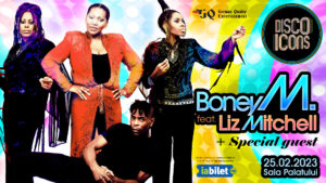 Fenomenul muzical Boney M. (feat. Liz Mitchell), în concert extraordinar sub egida “Disco Icons”