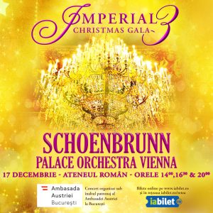 A treia reprezentaţie Schoenbrunn Palace Orchestra Vienna pentru “Imperial Christmas Gala III"