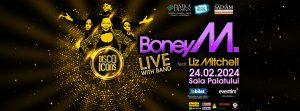 CONCERT “Boney M. Feat. Liz Mitchell, live with band” în anul 2024